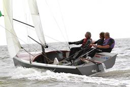 BM 550 sailing in Pyefleet week, August 2014