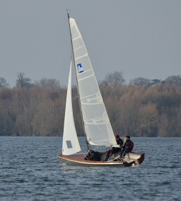 BlueMotion 550 - first sail, February 2013. Photo: Foundry Reach Yacht Sales