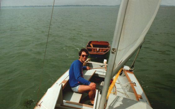 Sailing off Felixstowe, Suffolk