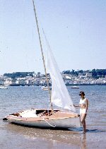 Hotspur is launched at Instow, N. Devon