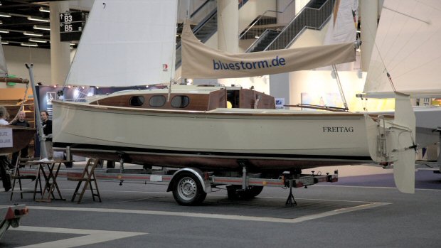 BlueStorm "Freitag" at Hamburg Boat Show